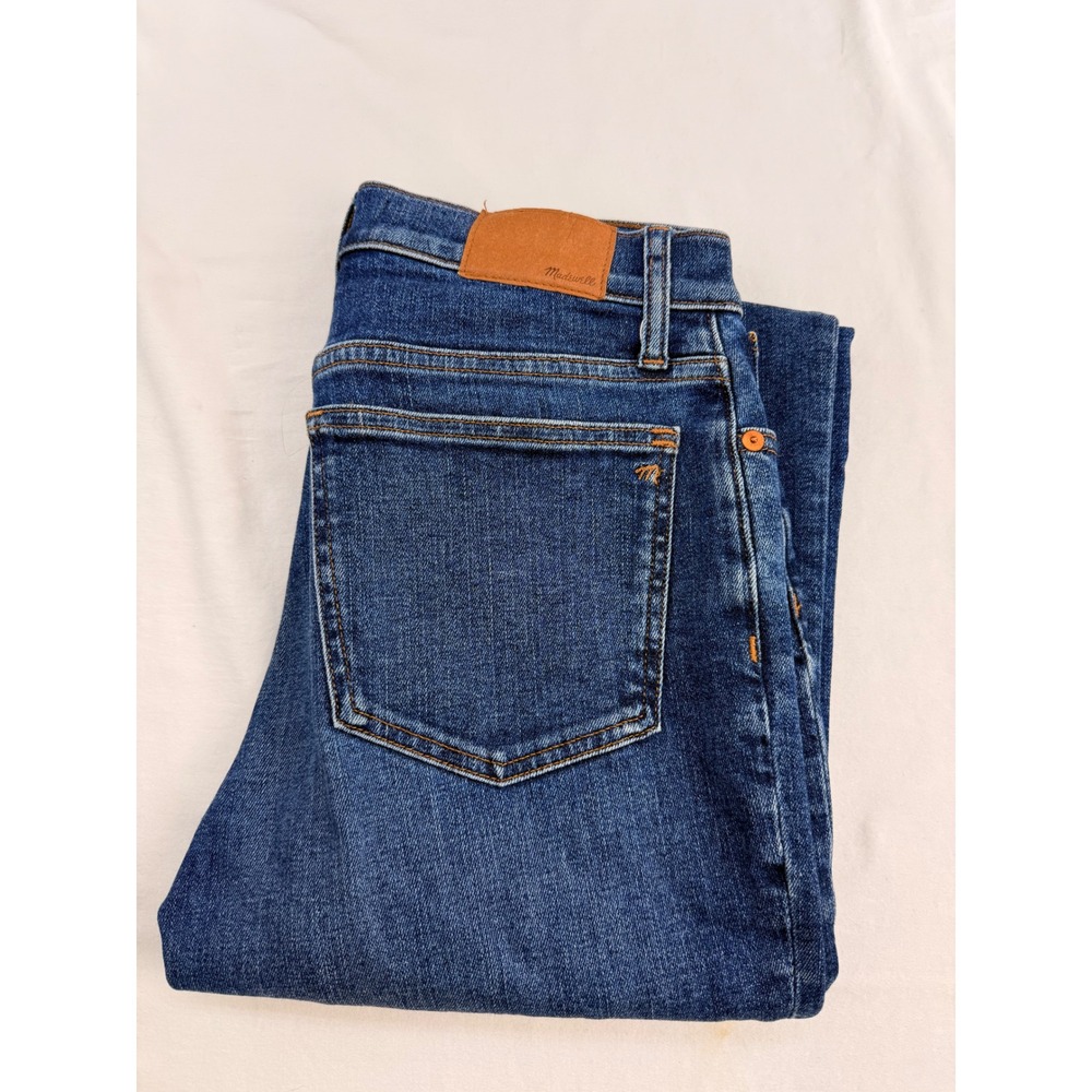 Madewell The Mid-Rise Perfect Vintage Jean Indigo Straight Leg 26